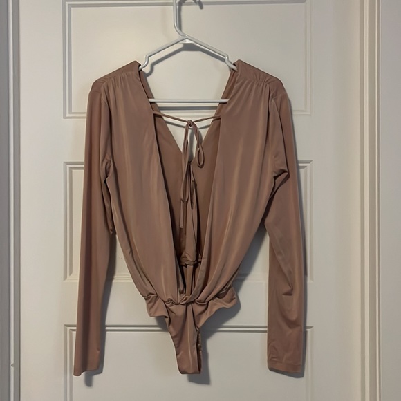 Dusty rose bodysuit - Picture 2 of 3